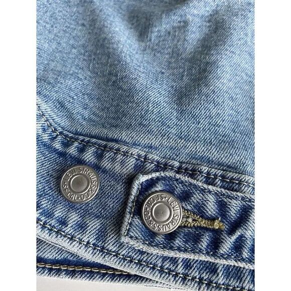 Levi's Women's Plus Size Sz 3X Original Trucker Jacket Denim Medium Wash New - Picture 9 of 10